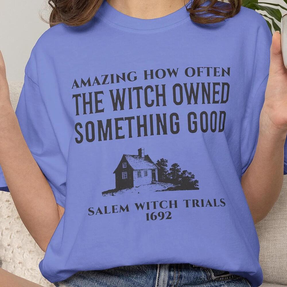 Salem Witch Shirt, Witchy Halloween Shirt, 1692 Witch Trials Tee